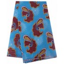 Blue Resting Koi Pattern Woodin Wax Material