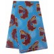 Blue Resting Koi Pattern Woodin Wax Material
