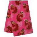  Pink Resting Koi Pattern Woodin Wax Material.