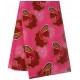  Pink Resting Koi Pattern Woodin Wax Material.