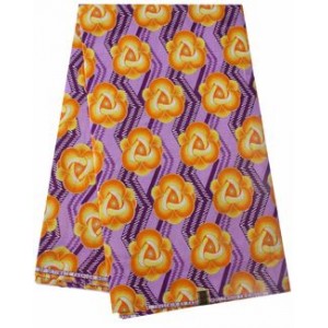 W439 Purple Earth Flower Pattern Woodin Wax Material
