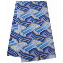 Blue Bacon Strip Pattern Woodin Wax Material