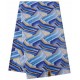 Blue Bacon Strip Pattern Woodin Wax Material