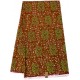 Green Elephant Pattern Hollandais Vlisco Wax Material