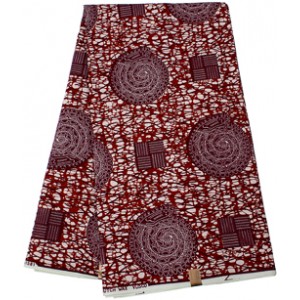SH783 Brown Haystack Pattern Hollandais Wax Material