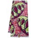 Red Rollercoaster Pattern Hollandais Vlisco Wax Material 