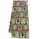 Domino Heart Pattern Hollandais Vlisco Wax Material