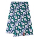 Blue Connect-the-dots Pattern Wax Material