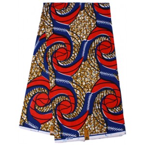  H3173 Orange Zipper Swirl Pattern Wax Material