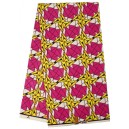 Gold and Fuchsia Geode Pattern Wax Material