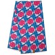 Cyan and Fuchsia Geode Pattern Wax Material