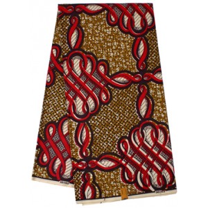 H3178 Red Entwined Ribbon Snake Pattern Wax Material