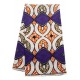 Purple Triangle Band Pattern Wax Material