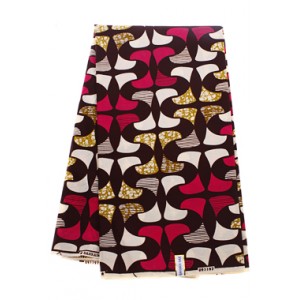 S507 Pink and White Clog Pattern Wax Material
