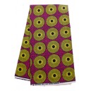 Yellow Sunflower Pattern Wax Material