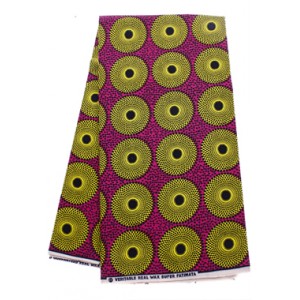 S571 Yellow Sunflower Pattern Wax Material